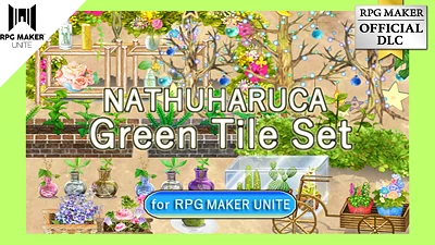 NATHUHARUCA Green Tilesets for RPG MAKER UNITE