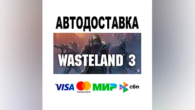 Wasteland 3  АВТО   STEAM • РФ/МИР 0%