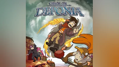 Игра Chaos on Deponia PC / ПК, активация в стим Steam для региона РФ / Россия цифровой ключ