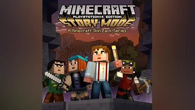Набор скинов Minecraft Story Mode PS4 ПСН PLAYSTATION