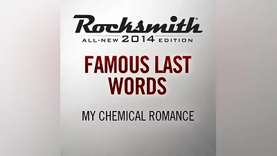 Rocksmith 2014 Famous Last Words My Chemical Romance P
