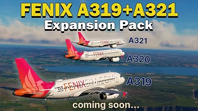 Fenix A321/320/319 for Microsoft Flight Simulator 20/24