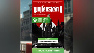 RU | КЛЮЧ Wolfenstein  II: The New Colossus Deluxe XBOX