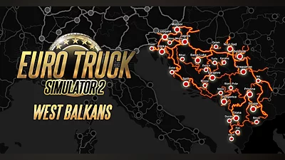 Euro Truck Simulator 2 West Balkans DLC (PC) [Global] [Standard]