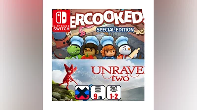 Unravel Two + Overcooked | Nintendo Switch