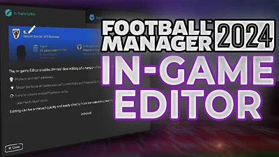 Football Manager 2024 In game Editor DLC (PC) [Europe] [Standard]