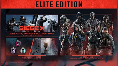 Tom Clancy's Rainbow Six Siege X – Elite Edition