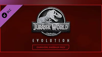 Jurassic World Evolution carnivore dinosaur pack на steam