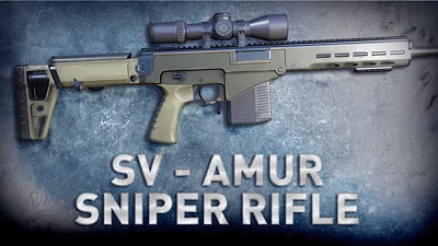 Sniper Ghost Warrior Contracts - SV - AMUR - sniper rifle