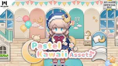 RPG MAKER UNITE - Pastel Kawaii Assets