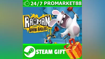 ВСЕ СТРАНЫ+РОССИЯ Rayman Raving Rabbids Steam Gift