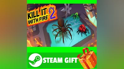 ВСЕ СТРАНЫ+РОССИЯ Kill It With Fire 2 STEAM GIFT