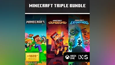 КЛЮЧ Minecraft Triple Bundle Xbox Series X|S, Xbox One