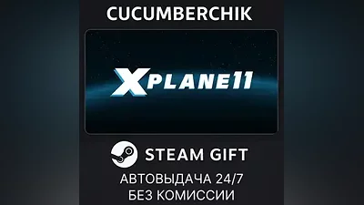 X-Plane 11 STEAM GIFT AUTO RU+МИР