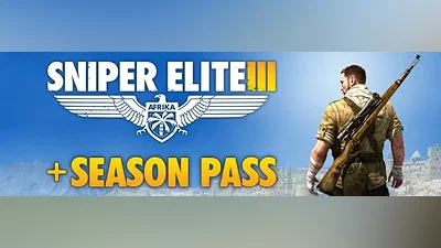 Sniper Elite 3 + Season Pass стим ключ Весь Мир Глобал + РФ Россия СНГ
