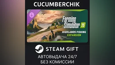 Farming Simulator 25: Highlands Fishing Expansion STEAM GIFT AUTO RU+МИР