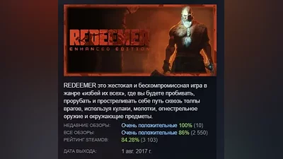 Redeemer: Enhanced Edition STEAM KEY GLOBAL+РОССИЯ