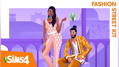 The Sims 4 Fashion Street Kit (PC) [Europe] [Standard]