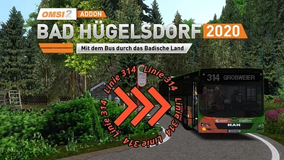 OMSI 2 Addon Bad Hgelsdorf 2020 (PC) [Europe] [Standard]