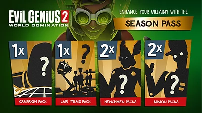 Evil Genius 2 Season Pass (PC) [Europe] [Standard]
