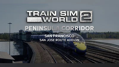 Train Sim World 2 Peninsula Corridor San Francisco San Jose Route Add On DLC (PC) [Europe] [Standard]