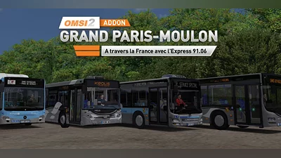 OMSI 2 Add on Grand Paris Moulon DLC (PC) [Europe] [Standard]