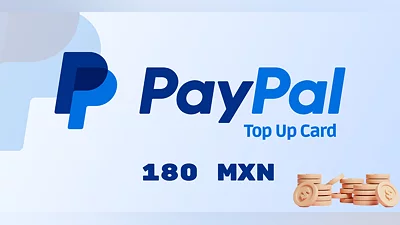 PayPal Wallet Top Up 180 MXN [Global] [Standard]