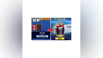 Fortnite Подарок (скины/эмоции/наборы/и т.д.)ПК/XBOX/PS