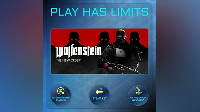 Wolfenstein: The New Order КЛЮЧ STEAM Global+РФ