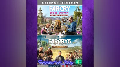 Far Cry 5 Gold Edition + Far Cry   New Dawn Delu XBOX