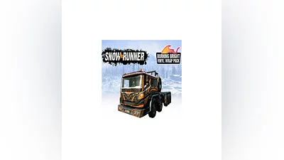 ️SnowRunner - Burning Bright Vinyl Wrap Pack | ПК Epic Games EGS