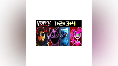 Poppy Playtime Chapter 1 + 2 + 3 + 4 FULL COLLECTION