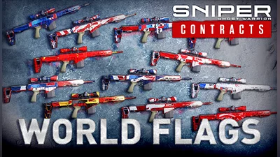 Sniper Ghost Warrior Contracts World Flags Skin Pack (PC) [Europe] [Standard]