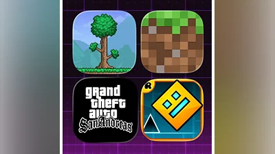 Geometry Dash + 100 ИГР на iOS/iPhone | Автовыдача