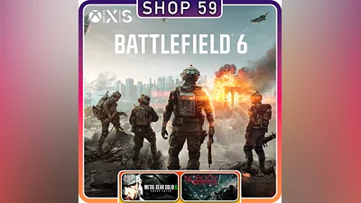 Battlefield 6 + 4 ТОП ИГРЫ XBOX (аренда)