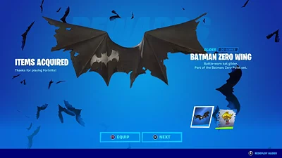 Fortnite Batman Zero Wing Glider (DLC) [Global] [Standard]