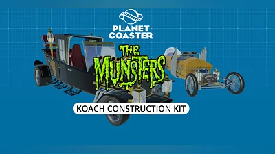 Planet Coaster The Munsters Munster Koach Construction Kit (DLC) [North America] [Standard]