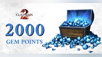 Guild Wars 2 GAMECARD 2000 Gems (PC) [Global] [Standard]