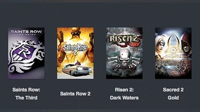 Saints Row 2 Saints Row The Third Risen 2 Dark Waters Sacred 2 Gold BUNDLE (DLC) [Global] [Standard]