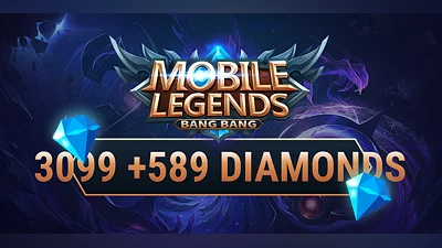 Mobile Legends Bang Bang 3099 plus 589 Diamonds [Brazil] [Standard]