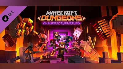 Minecraft Dungeons Flames of the Nether Steam Гифт Казахстан