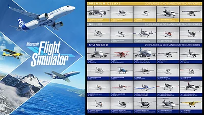 Microsoft Flight Simulator Premium Deluxe Bundle (PC) [Europe] [Standard]
